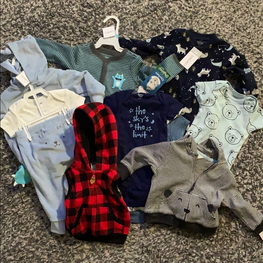 11 piece lot 6 months boys